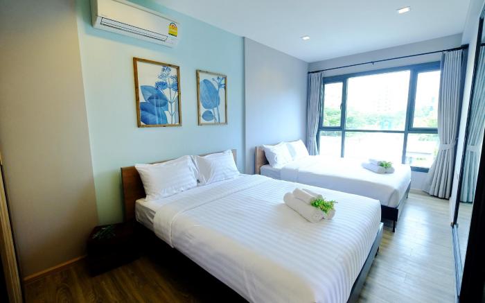 Rain Chaam Beach Condo Wifi 4Guests 2Beds 