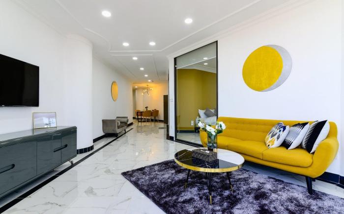 The Aura Apartments with luxury design 