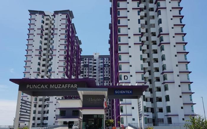 Top Sky Living@The Heights Residance /6-8pax*WIFI*