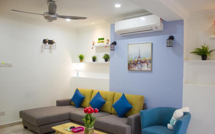 KL City Centre,5 min to MRT,TRX/B.Bintang2, 7 pax
