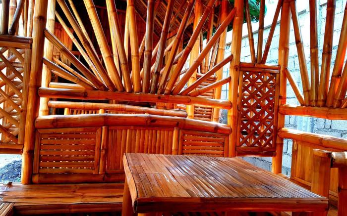 Bamboo house 3 - 2 rooms private bathroom @Nirvana