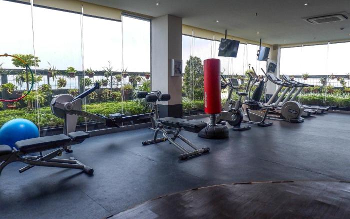 Relaxing 1BR Apt at L'Avenue Pancoran By Travelio