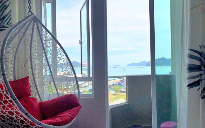 Super sea view apartment in kuah  