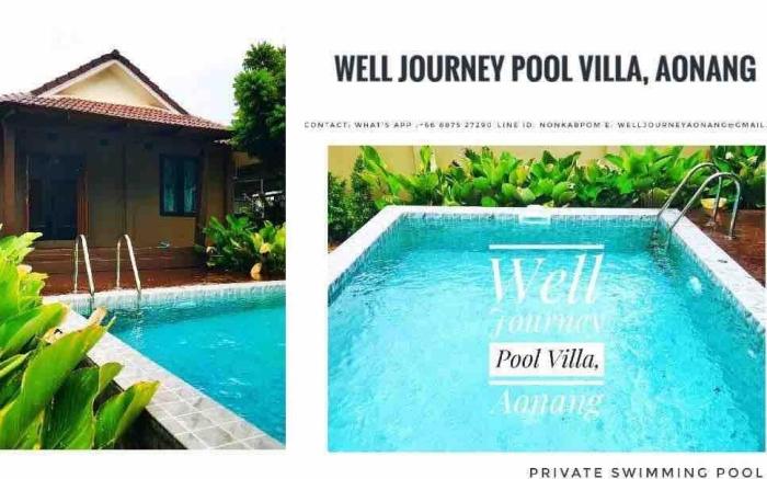 Well Journey Pool Villa Aonang Krabi - 1 bedroom