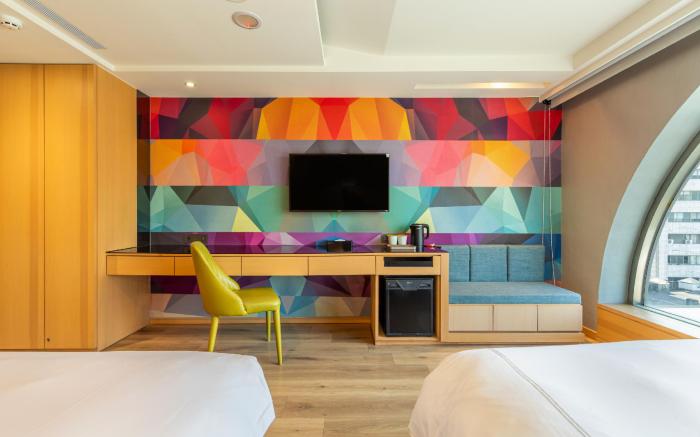 雀客旅館台中文心中清