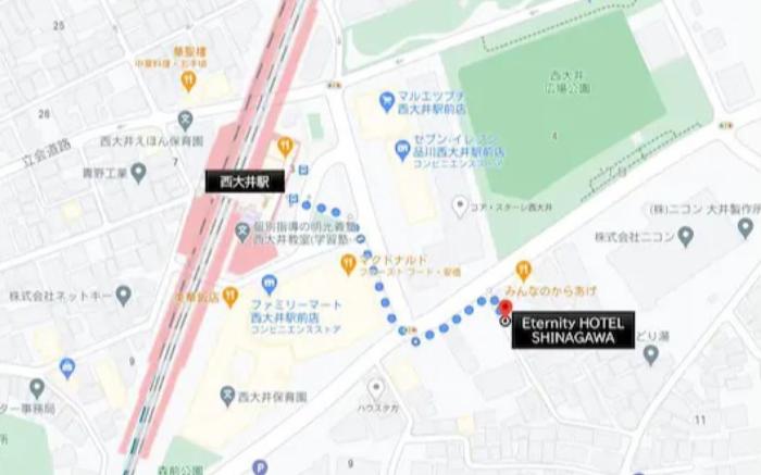 【Max 12 ppl】 54㎡／Japanese modern／Free wifi／2 min station／Eternity APARTMENT HOTEL～SHINAGAWA 304～