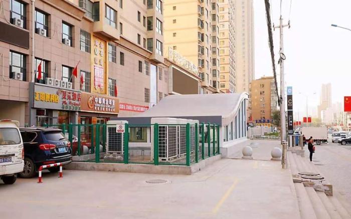 Shell Hotel Lanzhou West High-Speed Railway Station Tumendun Metro Station Exit C