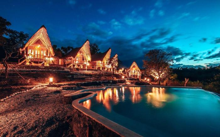 Bunga Jepun - Penida Bambu Green Villas
