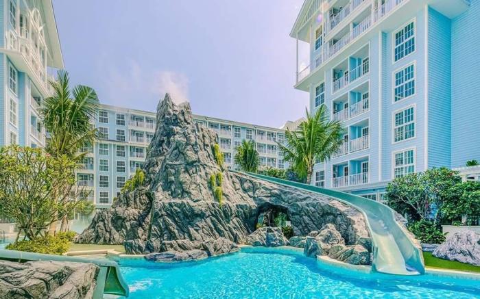Grand florida Poolview-1BR-Step to jomtien beach