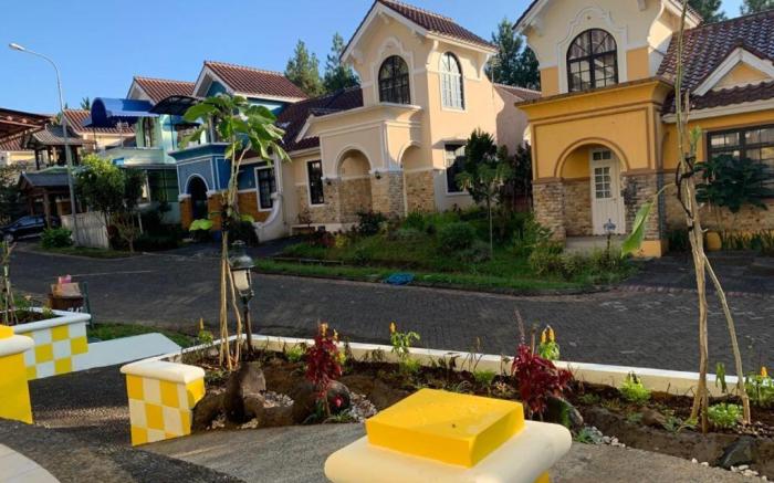 Villa Wubao 3 Kamar di Kota Bunga Puncak