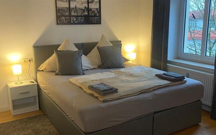Ferienwohnung mit Blick auf die Saline