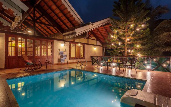 Aranyam Villa by StayVista with Modern interiors