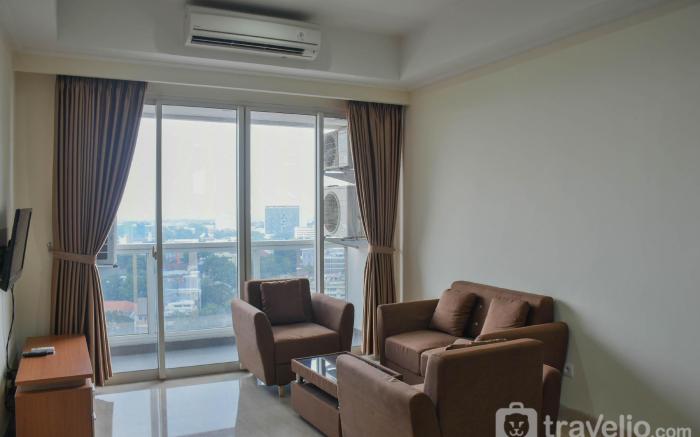 Spacious & Elegant 3BR at Menteng Park By Travelio