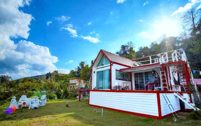 Baan Farm Rak Lake View Camping Pool Villa 