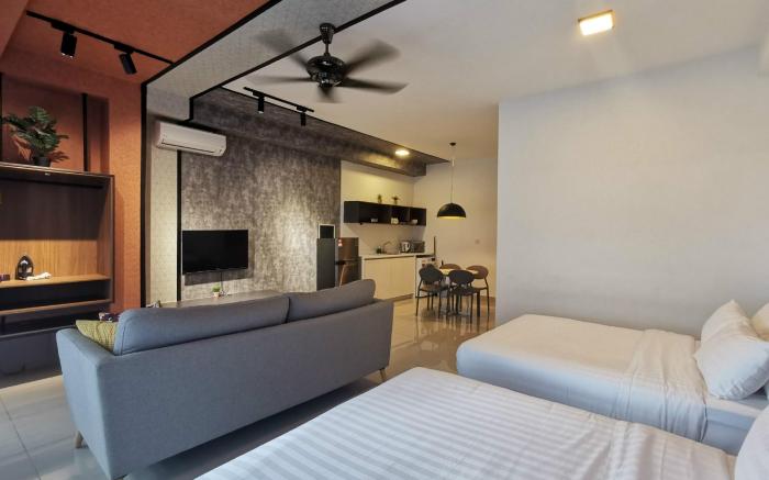 Arte+ 2 Queen bed Studio Kuala Lumpur | Level 21 