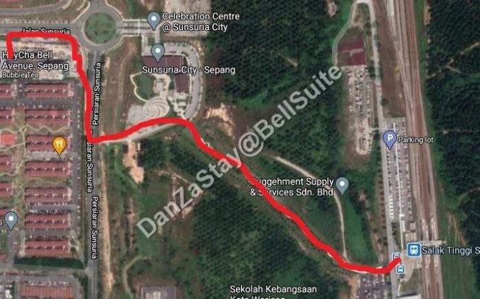 DanZaStay@BellSuite - nearby KLIA