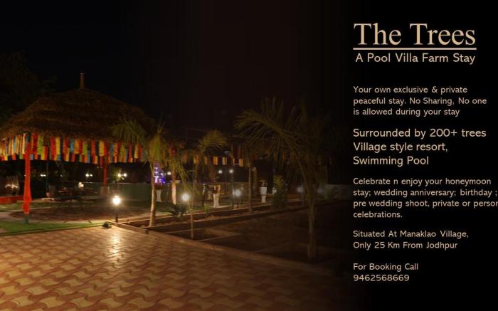 A POOL VILLA FARM STAY
