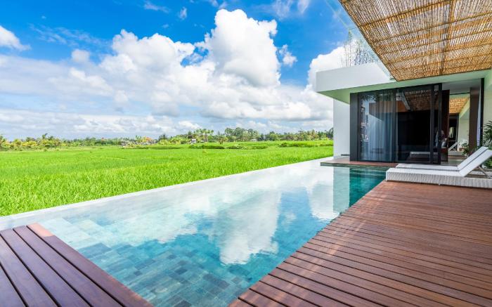 Green Flow Villa 21 Ubud ✦3BR ✦Rice fields View