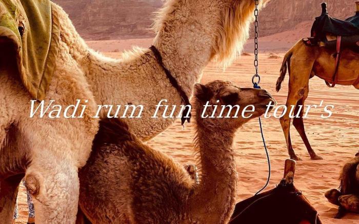 Wadi rum fun times