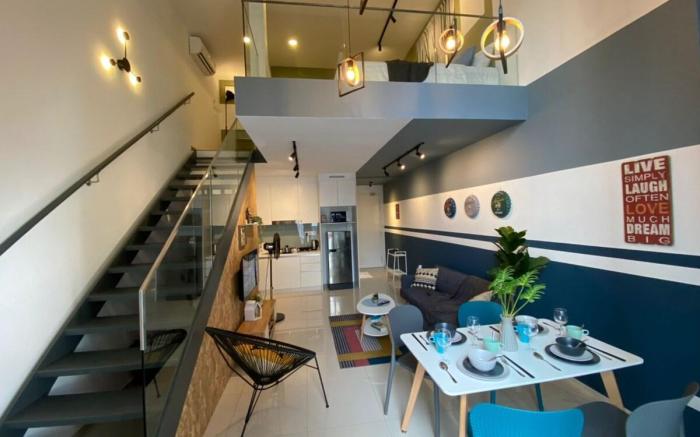 Ekocheras Duplex balcony by VW STUDIO