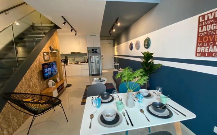 Ekocheras Duplex balcony by VW STUDIO