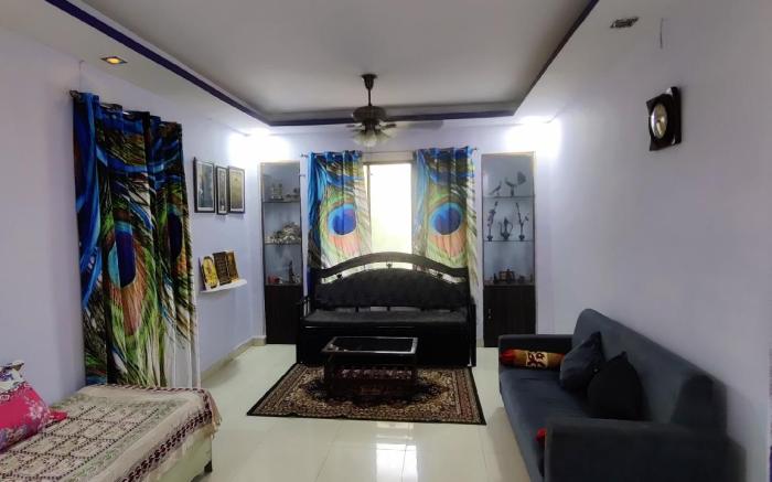 Beach side 2 BHK apartment in Alibag.