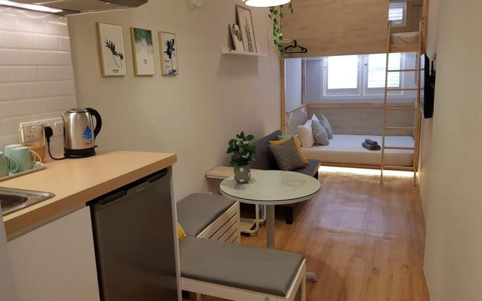 HERITAGE Loft Studio 3 @ Town (washer & kitchen)