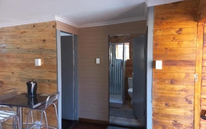 Amaroks Self Catering Units, wooden units.
