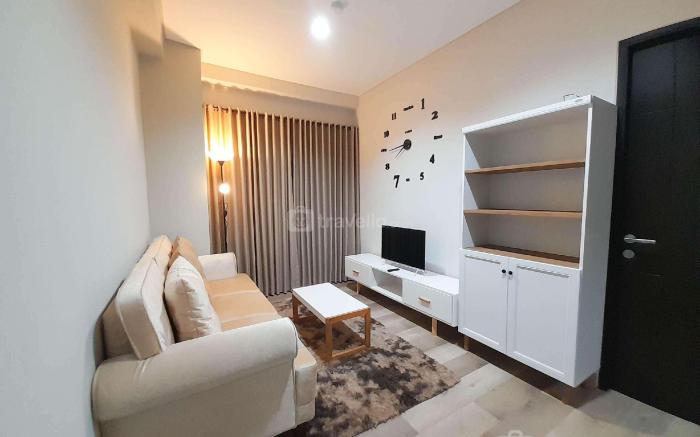 Elegant Spacious 1BR Patraland Amarta By Travelio