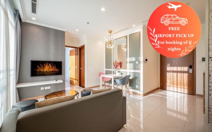 VINHOME 1BR APTVHIGH FLOOR NICE VIEW , GYM 33% OFF