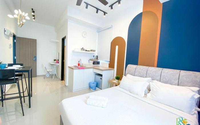 Reine⋅Novo 8⋅Studio 2Pax WiFi⋅Melaka Stadthuys