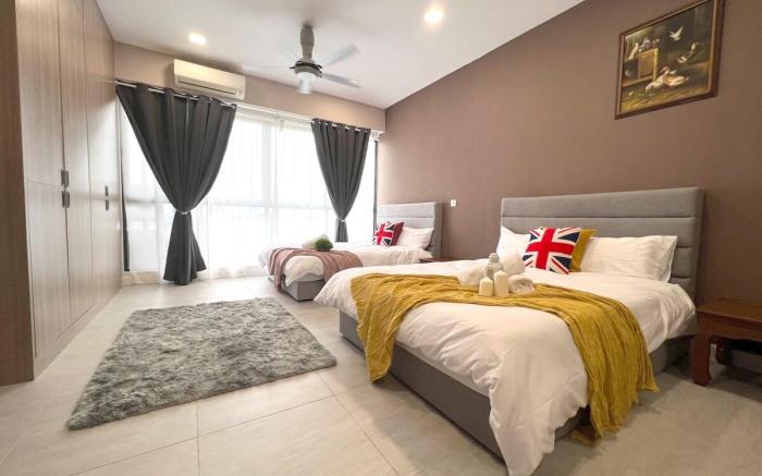 For 4 Pax # Bell Suites 2 BED SUITE @ Sepang KLIA
