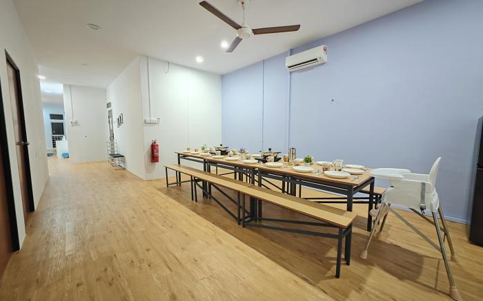 KTV, Dart&Snooker 4BR 16~20pax 4min WALK to Jonker