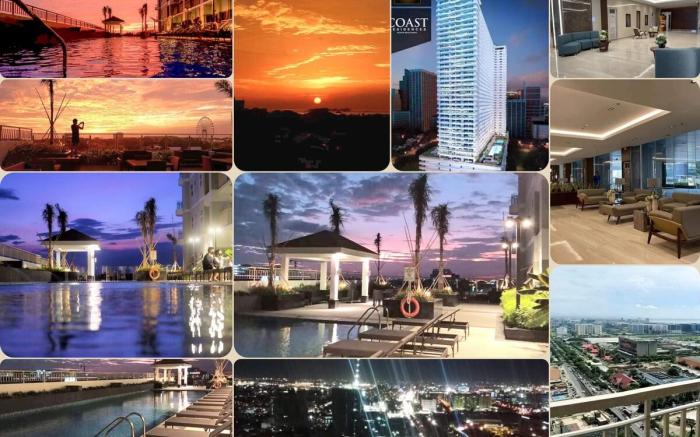 City and Sea View Staycation at Coast Residences