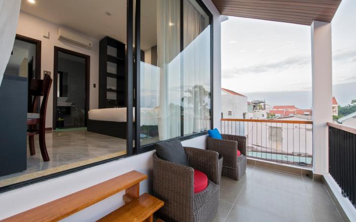 Khong Cam Garden Villa - Two-Bedroom Suite Balcony