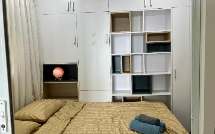 Blue 3BR HaDo Centrosa with city view and 2 bacony