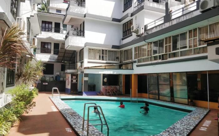 Beachside AC pool  Apartment  near Calangute beach