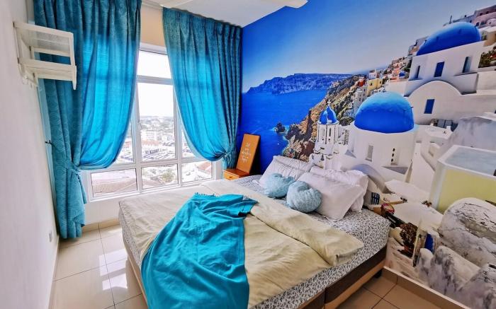 IPOH TOWN MAJESTIC CONDO-Santorini theme
