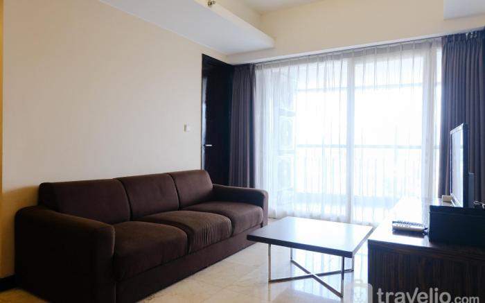 Homey 2BR at Braga City Walk Apartment By Travelio