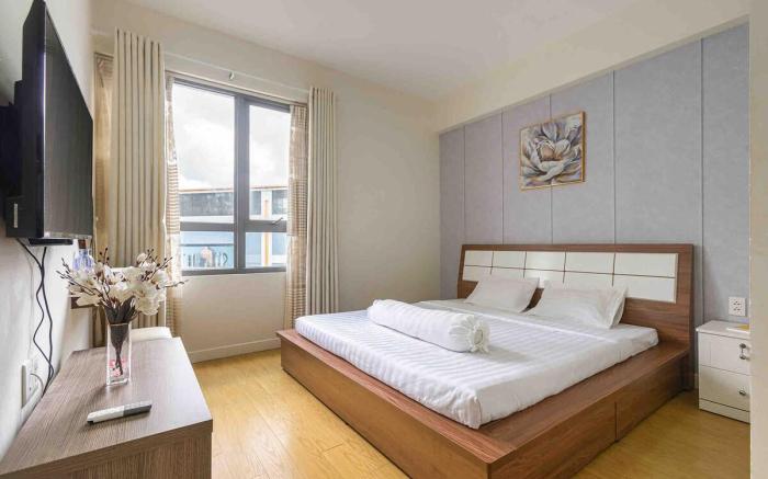 Apt 3Br nice garden view Masteri Thao Dien T2