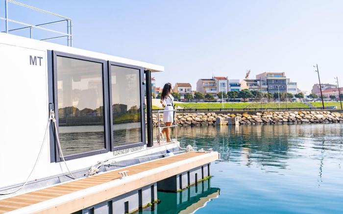 Casa flutuante a 25 min do Porto