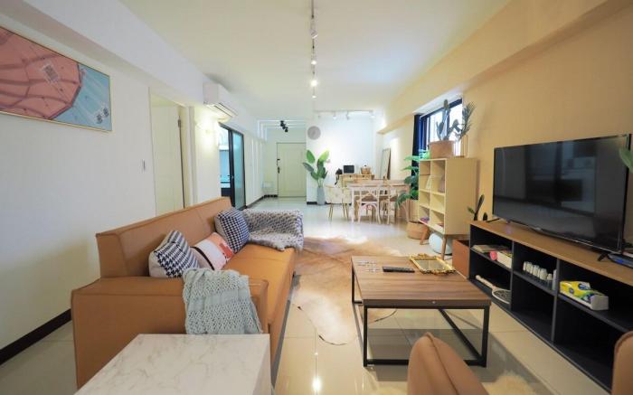 132平方米3臥室房屋(西門町) - 有2間私人浴室 (Sep discount Ximending Parent-child /3BD ROOM 6PPl) 