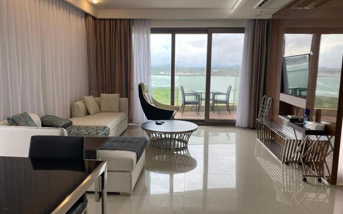 LazyLoong Seongsan Ilchulbong Branch Beautiful Ocean View 40 Pyeong Deluxe Ocean View 4