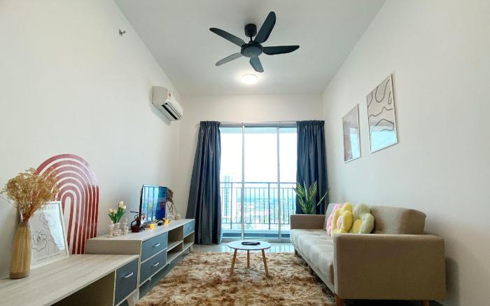 WaterPark Lovely 3ROOM 8pax Suite@METROPOL  Perda