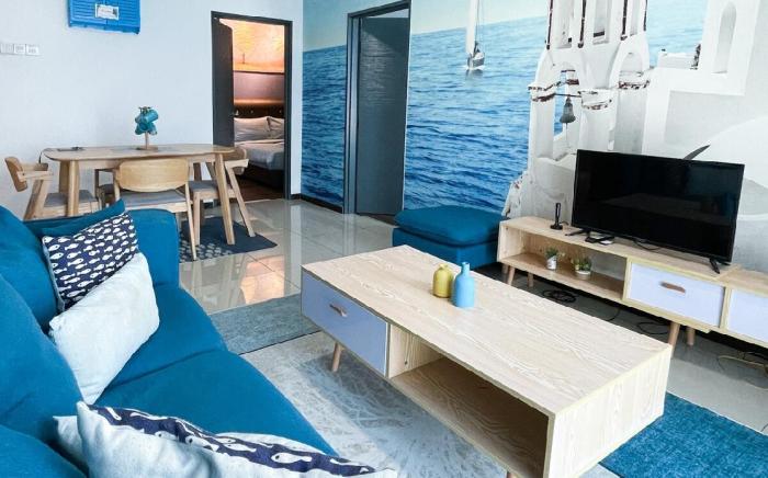 Santorini Seaview Homestay Masai JB