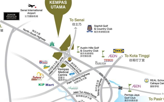 JB Kempas Luxury Condo w Free Parking Wi-fi TV Box