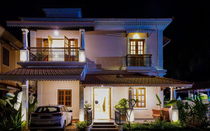 4 BHK Villa with Pvt Pool Near Baga Beach 