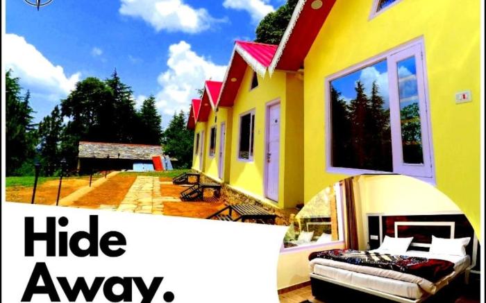 HIDE AWAY. CAMPS AND COTTAGES