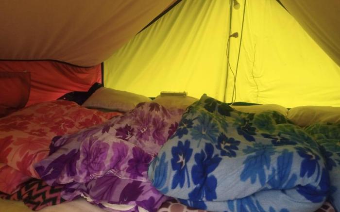 Himalayan hills tent accomodation