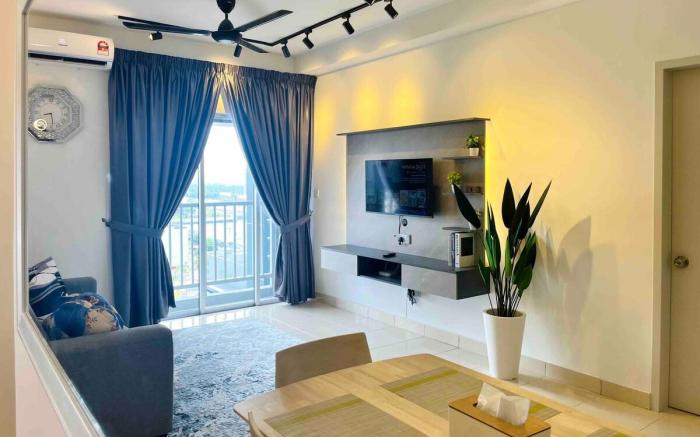 Modern Cozy 3BR Suite Near KLIA